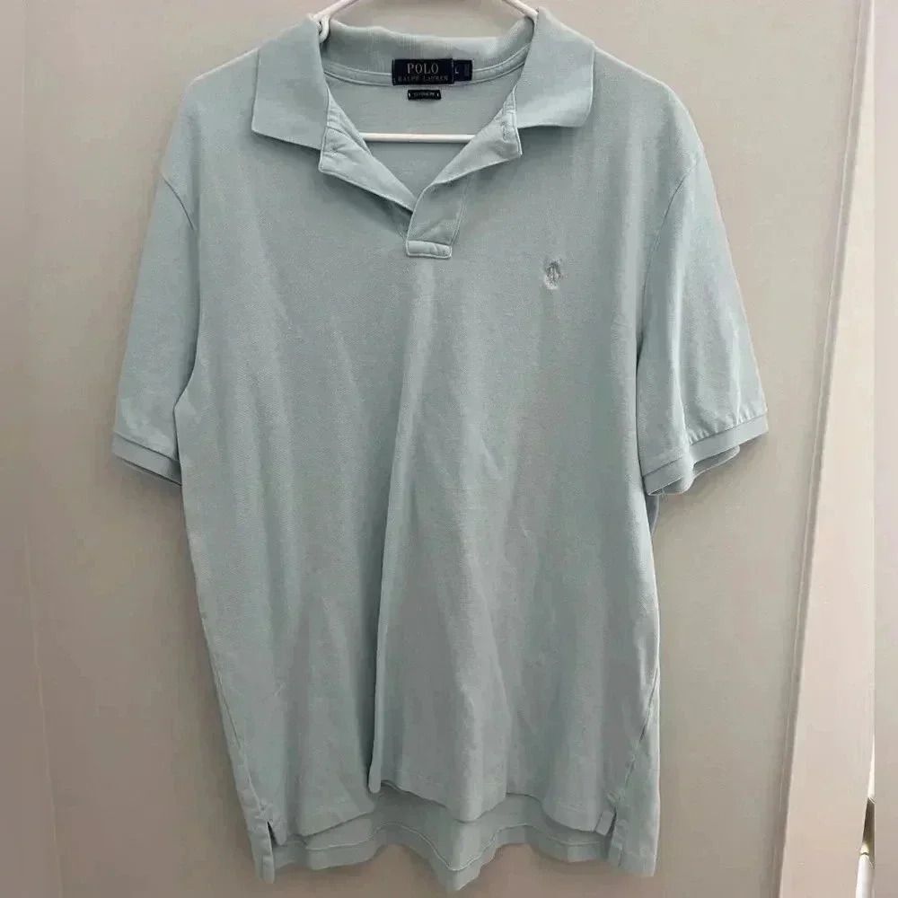 Polo by Ralph Lauren light blue short sleeve Classic Fit Polo